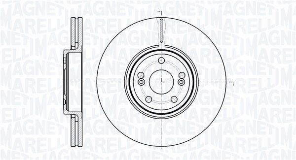 MAGNETI MARELLI stabdžių diskas 361302040494